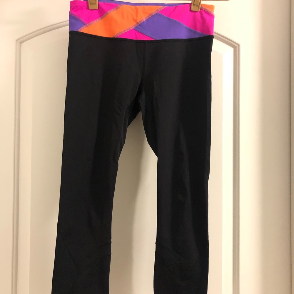 Lululemon Pace Rival Crop Leggings Size 6